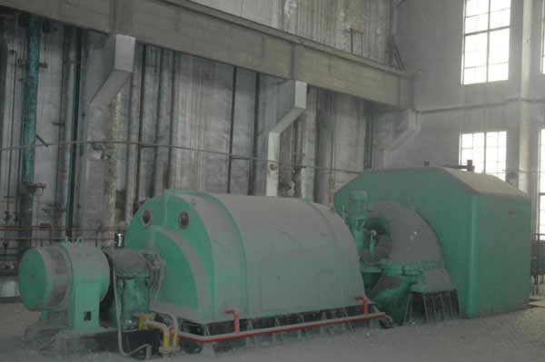 两台青岛7000KW汽轮机90T/H循环流化床锅炉检修